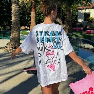 Strawberry Milk Mob - Milkchella Tshirt